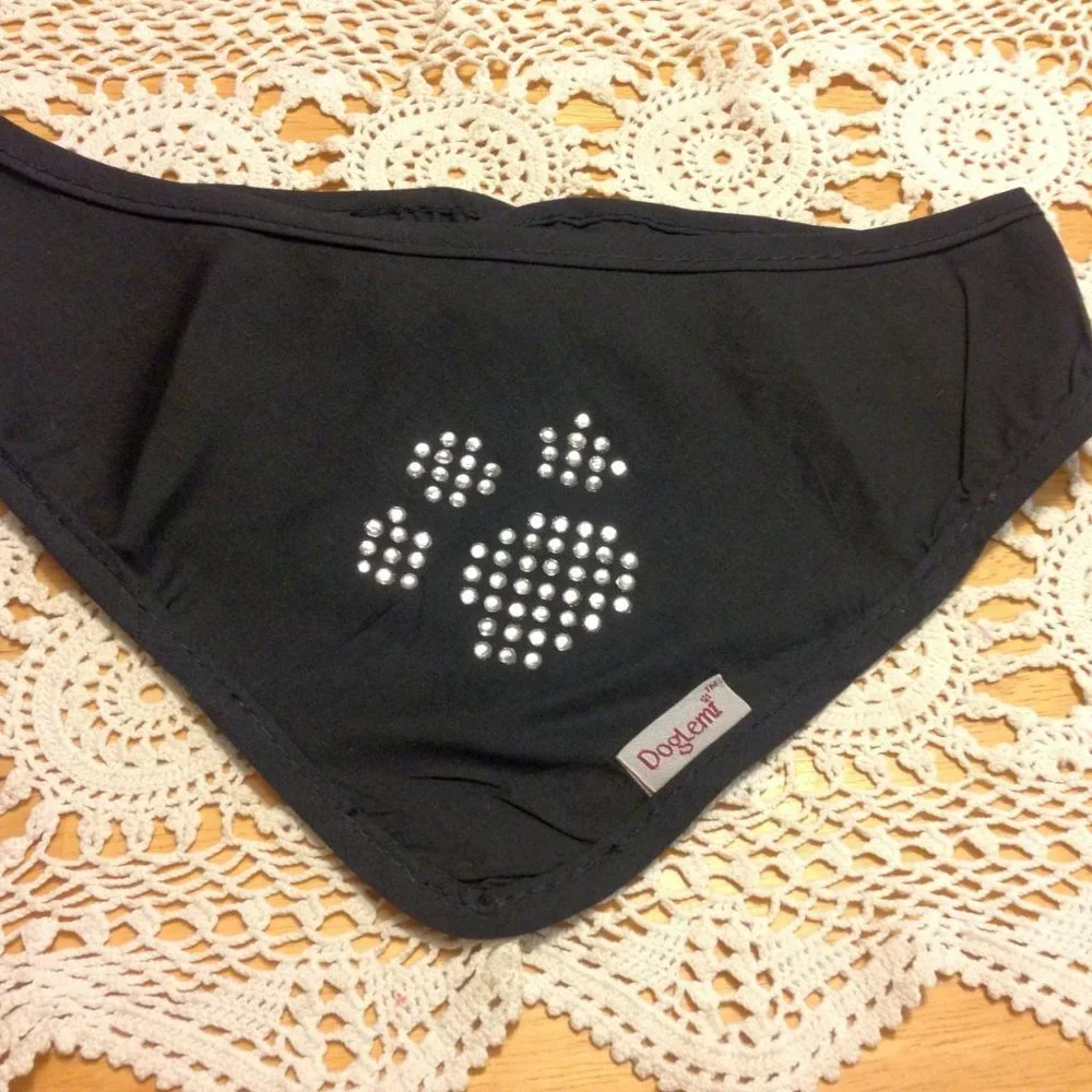 Dog Bandanas with bling, fun for small to medium